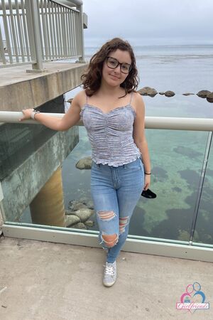 Leana Lovings in Candids at ATK Girlfriends