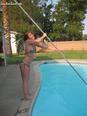 Kari Sweets in Pool Girl