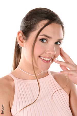 Georgia in Pink Shortcake at IStripper