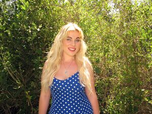 Bettie in BTS at Girls Out West