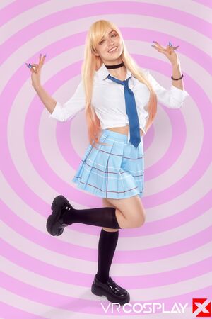 Jewelz Blu in My Dress Up Darling Marin Kitagawa at VR Cosplay X