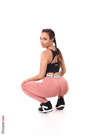 Ana B in Workout Wonder at IStripper