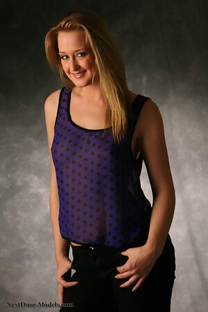 Taylor in Skinny Jeans at Next Door Models