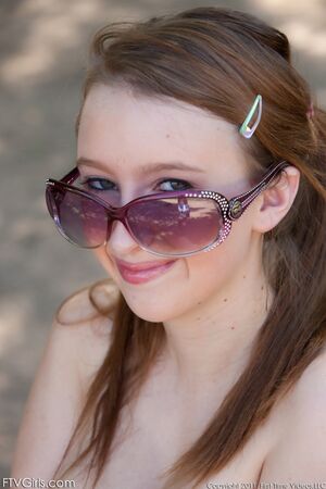 Felicia in Bamboo Park at FTV Girls