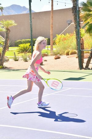 Marie in Tennis Pink at FTV Girls