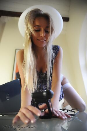 Hayley Marie Coppin in Web Cam at Hayleys Secrets