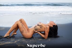 Malena Ponce in Stormy Seas at Superbe