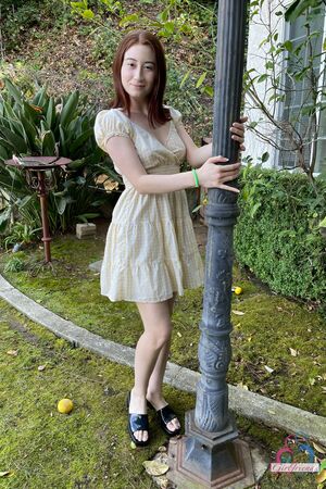 Ava Davis in Cute Dress at ATK Girlfriends