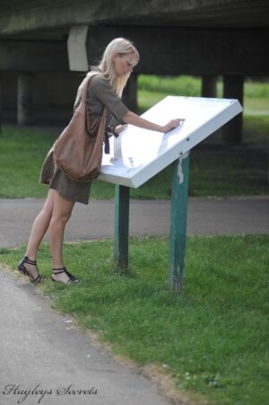 Hayley Marie Coppin in Lost at Hayleys Secrets