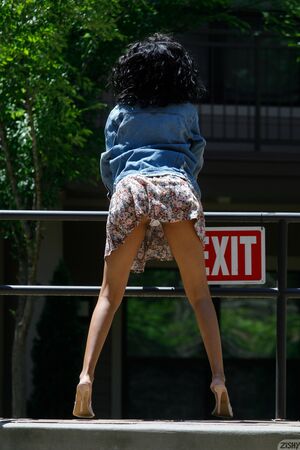 Dee Richards in Atlanta Is Cold at Zishy