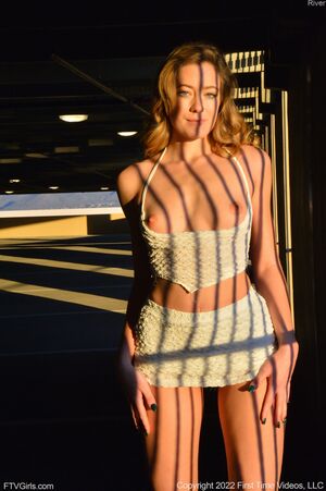 River in White In The Sunset at FTV Girls