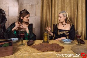 Anna Claire Clouds and Vanessa Vega in House Of The Dragon at VR Cosplay X