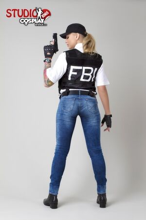 Kayla Green in Agent at Cosplay Erotica