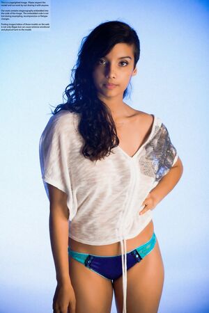 Indiana Babe Shanaya in Bottomless Nude Princess