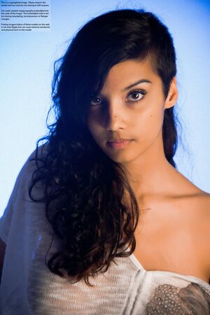 Indiana Babe Shanaya in Bottomless Nude Princess