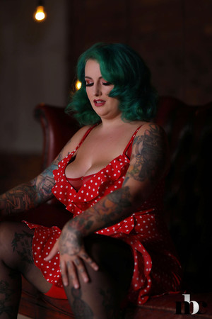 Galda Lou Polka Dot Nothing But Curves