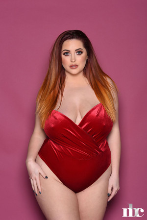 Lucy Vixen Red Bodysuit Nothing But Curves