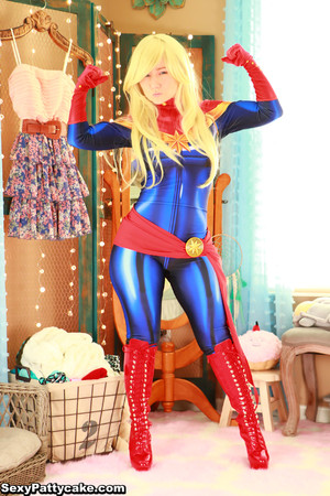 Sexy Pattycake Faptain Marvel