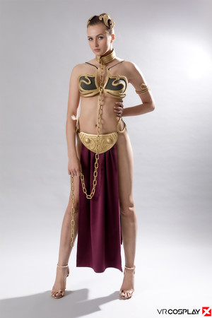 Stacy Cruz Slave Leia XXX Cosplay