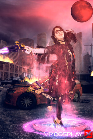 Alex Coal in Bayonetta 3 at VR Cosplay X