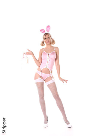 Lana Lane in Eggtastic Bunny at IStripper