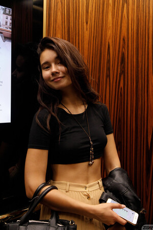 Miki Pedangen in Repping Joss at Zishy