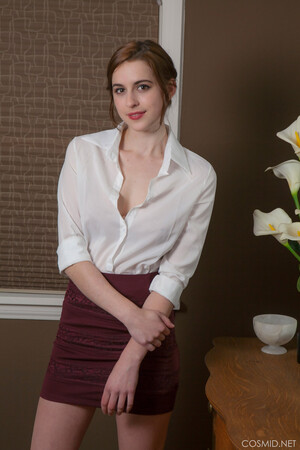 Eva Green in Eva's Little Skirt at Cosmid