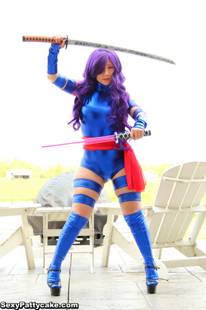 Sexy Pattycake in Sexy Psylocke