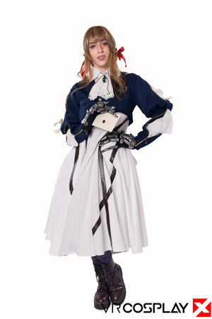 Angel Youngs in Violet Evergarden at VR Cosplay X