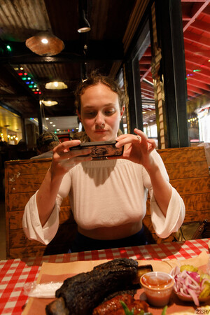 Carrie Barber in Choose Your Meat at Zishy