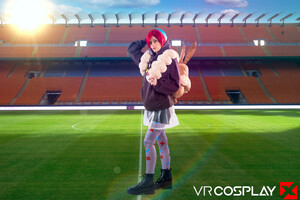 Kitty Lynn in Pokemon Scarlet Penny at VR Cosplay X