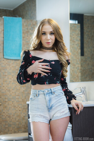 Nata Ocean in Petite Horny Teen on Fitting Room