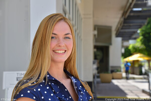 Bailee in That Girl In Blue at FTV Girls