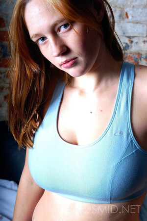 Casey in Sports Bra And Sweats at Cosmid