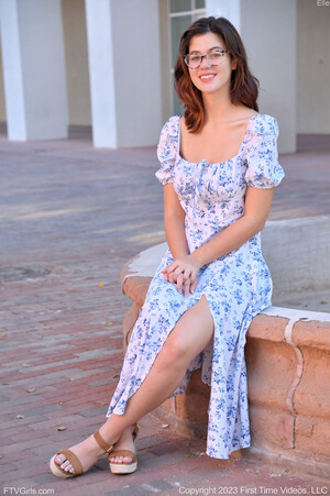 Elle in Her Assets In Public at FTV Girls