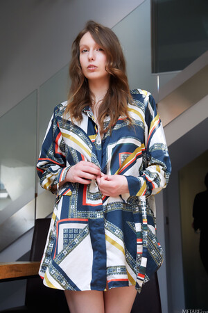 Gina Snow in Geometric at Met Art