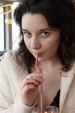 Tasia Loomer in Cold Cuddles Cafe at Zishy