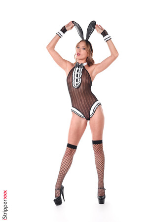 Angelika Grays in Miss Bunny at IStripper