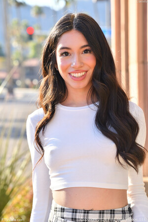 Camilla in Winter Whites at FTV Girls
