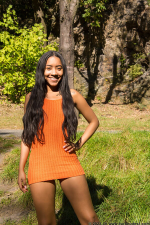 Lucy A in Nubian Princess at Euro Nudes