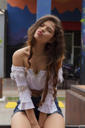 Lejandra Baez in Sucker For Subway at Zishy