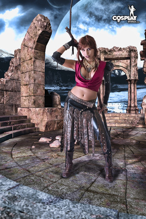 Analia Druid Cosplay Erotica