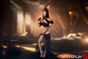 Megan Mistakes in Palworld Anubis A XXX Parody at VR Cosplay X