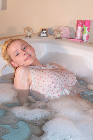 Sexy Pattycake in Wet Bath Socks