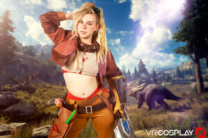 Maisey Monroe in Monster Hunter Wilds A XXX Parody at VR Cosplay X