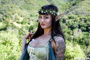 Charlie Valentine in The Elven Queen Craves For Worthy Men’s Cum at MILFTY
