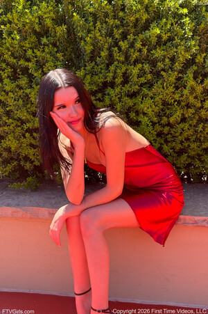 Flaca FTV Skimpy Red Dress