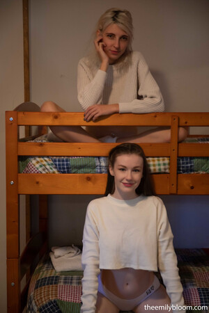 Juniper Hope and Emily Bloom Happy Campers Nude