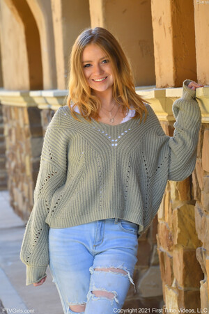 Elana FTV Girls Teasing In Fall Colors Pictures