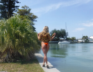 Meet Madden Inner Coastal Busty Blonde Bikini